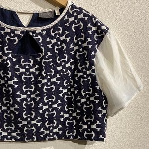 Designer Navy Two-Peice - Shirt